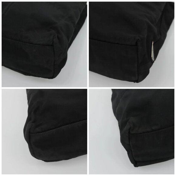 PRADA Tote Bag Nylon Black Auth ti2918 - Picture 15 of 16